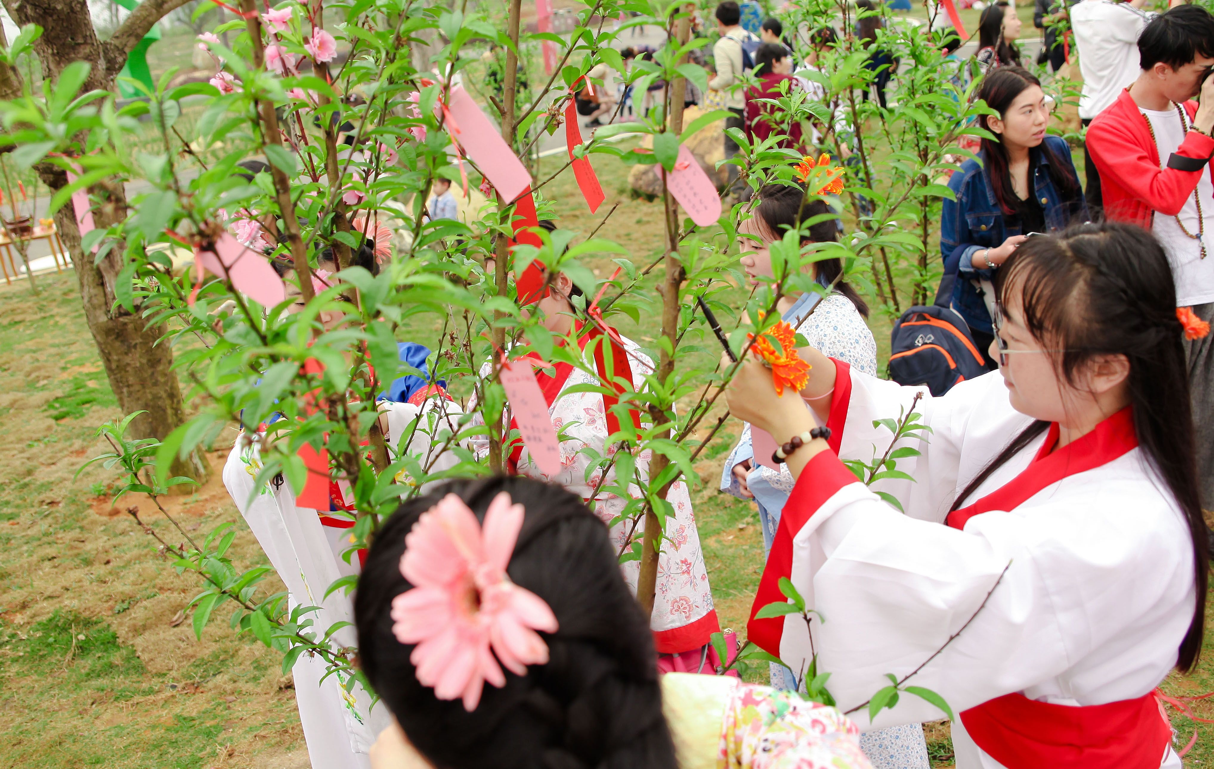 我院于园博园成功举办“花朝节”活动